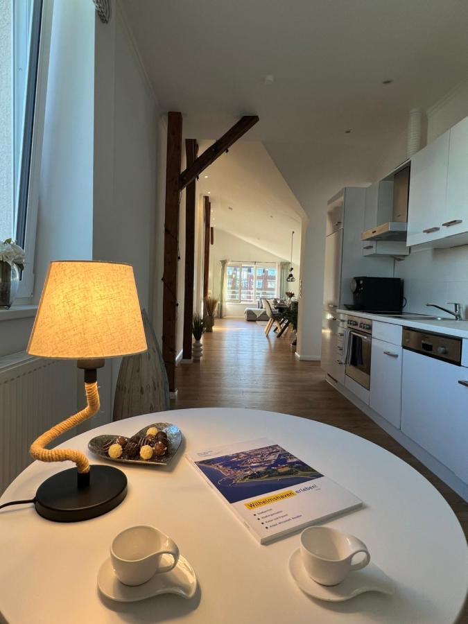 Ferienwohnung Möwenblick Wilhelmshaven Exterior foto
